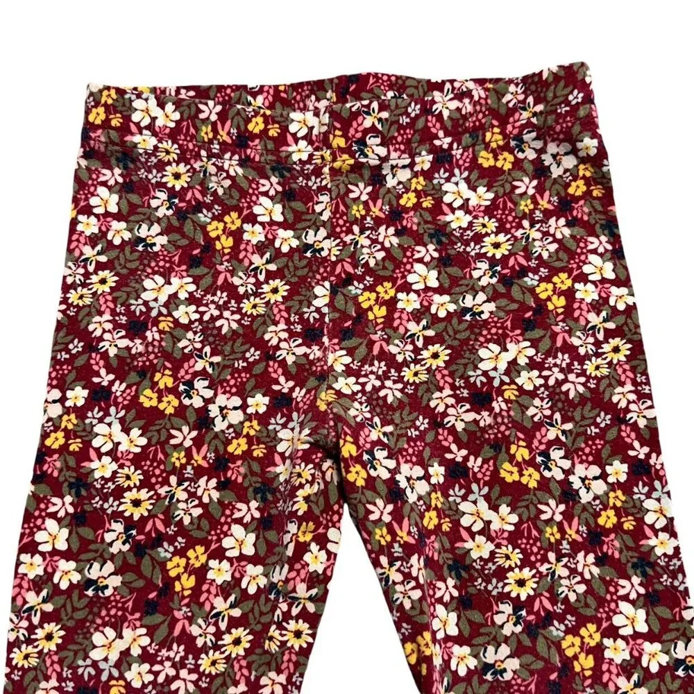 Carter's 4T Red Floral Leggings